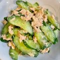 __おもち's cooksnap of when they made 無限なツナきゅうりサラダ.