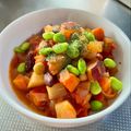 azbjbn's cooksnap of when they made 豆のミネストローネ♪簡単トマト缶水煮大豆.