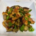 kumi★0301's cooksnap of when they made なす＆ピーマン＆鶏むね肉で簡単中華！.