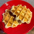 emhy's cooksnap of when they made 【おうち時間】しゃぶ葉っぽいワッフル生地.
