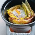hiroerico's cooksnap of when they made ストウブ14で白菜ステーキ.
