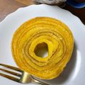 みけねこ十's cooksnap of when they made ＊簡単　バームクーヘン＊.