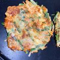 悠愛らぶ☆'s cooksnap of when they made 簡単！もちもち～チヂミ☆チヂミのタレ.