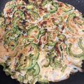 snow012's cooksnap of when they made ☀ゴーヤでチヂミ☀簡単･節約レシピ.