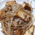 クックEMGHFR☆'s cooksnap of when they made 厚揚げ豆腐ともやしの中華風そぼろあん.