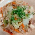 marupapa's cooksnap of when they made お手軽に！白菜＆人参＆豚コマの中華丼.