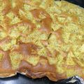 ともユメ's cooksnap of when they made 型なし簡単♡りんごと紅茶の天板ケーキ.