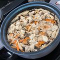 ひーたんT♡'s cooksnap of when they made ご飯鍋（土鍋）で鶏ごぼう炊き込みご飯.
