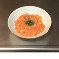 忘れん坊の覚え書き's cooksnap of when they made １分で簡単♪サーモンとワサビのなめろう.