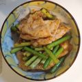 ミロ9607's cooksnap of when they made 豚バラとにんにくの芽の炒め物.