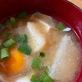 mantacarp's cooksnap of when they made ＊長芋と油揚げのほっこり味噌汁＊.