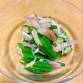 けちのしん's cooksnap of when they made 簡単激ウマ♡オクラと茗荷のさっぱり浅漬け.
