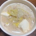 鹿のCookきろく's cooksnap of when they made 濃厚☆豆乳味噌スープ(無水鍋QC使用).