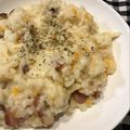 裕☆鹵's cooksnap of when they made 生米から本格チーズリゾット.