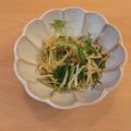 aromatico's cooksnap of when they made もやしと水菜のナムル風サラダ.