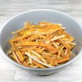 のんべぇヒロ's cooksnap of when they made にんにく風味の金平ごぼう(*´︶`*).