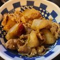 ★oto★'s cooksnap of when they made こんにゃくと牛肉(豚肉）のピリ辛炒め.
