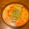 さすらい's cooksnap of when they made 麻婆が余ったら！麻婆豆腐担々うどん.