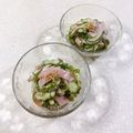 みぽぽ37's cooksnap of when they made ハムときゅうりのサラダ.