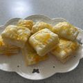 チョコチョコかえる's cooksnap of when they made 冷凍パイシートでミニ★チョコパイ.
