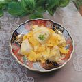 クックHG9V8Y☆'s cooksnap of when they made 木綿豆腐を使った…ふんわり卵サラダ.