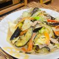 料理男子部🍻's cooksnap of when they made 豚肉とナスの味噌野菜炒め.