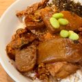 babibabi7's cooksnap of when they made 豚バラ肉・こんにゃく・大根の味噌煮込み.