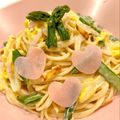 悠LOVE航's cooksnap of when they made ほんのりピンクのハムハート♡.