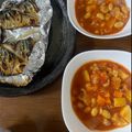 癒しの花's cooksnap of when they made 給食で大人気❤ポークビーンズ(*^０^).
