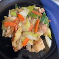 みくりん's cooksnap of when they made ガリバタチキン☆野菜たっぷり.