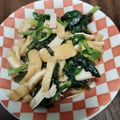 嵐の松潤が大好き♥️♥️'s cooksnap of when they made ♪ほうれん草と油揚げの簡単煮♪.