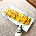 キンプリ's cooksnap of when they made ニラ玉の厚焼き卵.