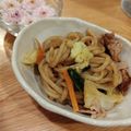 fndcb837's cooksnap of when they made *レンジで簡単焼きうどん*.