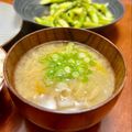 Superlittleboo's cooksnap of when they made 秋の味噌汁♪かぼちゃと玉ねぎ.