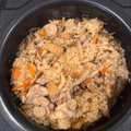 クックP65UBX☆'s cooksnap of when they made 絶品！鶏ごぼうときのこの炊き込みごはん.