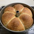 パールっこ's cooksnap of when they made 作業時間は5分だけ！捏ねないパン♪塩パン.