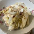 たこノス's cooksnap of when they made ハクサイとツナのごまみそサラダ.