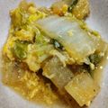 patepateco's cooksnap of when they made トロトロ～♡白菜と卵の中華丼.