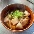 azbjbn's cooksnap of when they made 豆腐とえのき★味噌汁.