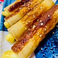U☆kaoru's cooksnap of when they made お弁当に☆チーズinちくわの甘辛焼き.