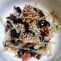 唯斗mama's cooksnap of when they made ウメぇ！もやしと塩昆布の簡単サラダ.