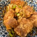 クックQW9T53☆'s cooksnap of when they made 【ずぼら】冷凍からあげで油淋鶏.