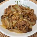 クックMJZAVG☆'s cooksnap of when they made 豚コマとしめじの甘辛♡.
