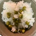 なおすけ151a's cooksnap of when they made 簡単！失敗なし！絶品グリーンピースごはん.