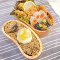 〜みみ〜's cooksnap of when they made ＊きのこと鶏ひき肉のコクうま炊き込みご飯.