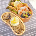 〜みみ〜's cooksnap of when they made ＊きのこと鶏ひき肉のコクうま炊き込みご飯.