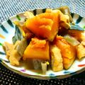 お料理ニャロメ's cooksnap of when they made 南瓜と油揚げの煮物♡副菜・お弁当.