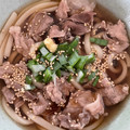 なおすけ151a's cooksnap of when they made ねぎと塩とごまの豚こまうどん.