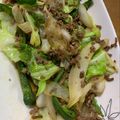 たいちゃんのお嫁さん's cooksnap of when they made キャベツと合いびき肉の炒め物.