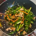 クックWEZ2IN☆'s cooksnap of when they made ニラとにんじんとツナの炒め煮.